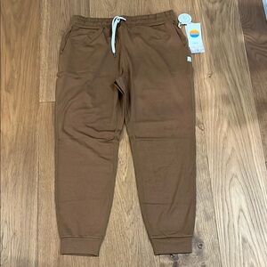 Vouri caramel heather Jogger Pants with Drawstring